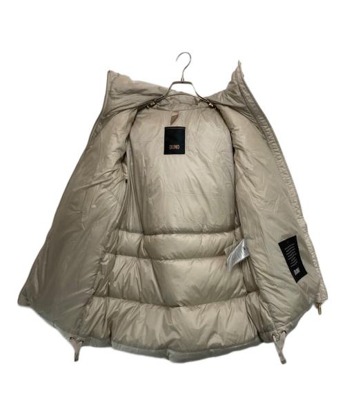 DUNO（デュノ）duno (デュノ) JULIA ダウンジャケット ベージュ サイズ:40の古着・服飾アイテム