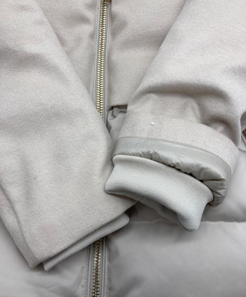 DUNO（デュノ）duno (デュノ) JULIA ダウンジャケット ベージュ サイズ:40の古着・服飾アイテム