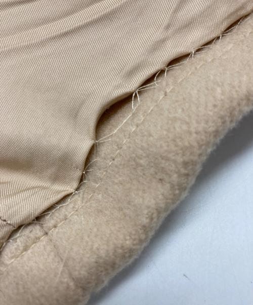 MaxMara（マックスマーラ）MaxMara (マックスマーラ) キャメルアンゴラ混ベルテッドコート ベージュ サイズ:40の古着・服飾アイテム