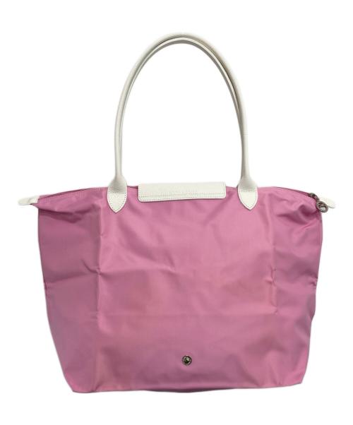 LONGCHAMP（ロンシャン）LONGCHAMP (ロンシャン) ル プリアージュ トートバッグ ピンクの古着・服飾アイテム