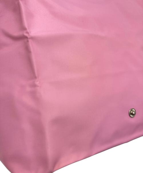 LONGCHAMP（ロンシャン）LONGCHAMP (ロンシャン) ル プリアージュ トートバッグ ピンクの古着・服飾アイテム