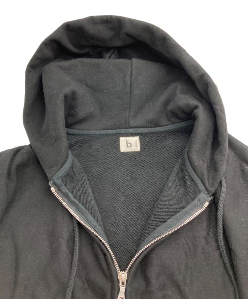 BLURHMS（ブラームス）BLURHMS (ブラームス) Soft&Hard Sweat Hoodie Zip ブラック サイズ:2の古着・服飾アイテム