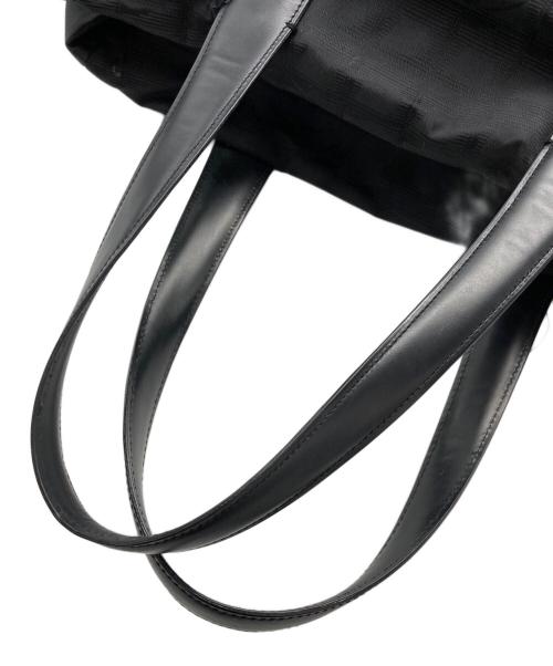 CHANEL（シャネル）CHANEL (シャネル) ニュートラベルライン ナイロントートバッグ ブラックの古着・服飾アイテム