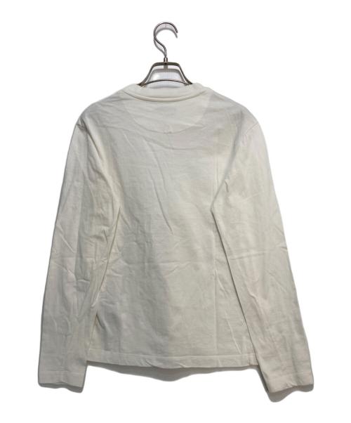 JIL SANDER+（ジルサンダープラス）JIL SANDER+ (ジルサンダープラス) 長袖カットソー ホワイト サイズ:Sの古着・服飾アイテム