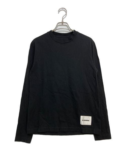 JIL SANDER+（ジルサンダープラス）JIL SANDER+ (ジルサンダープラス) 長袖カットソー ブラック サイズ:Sの古着・服飾アイテム