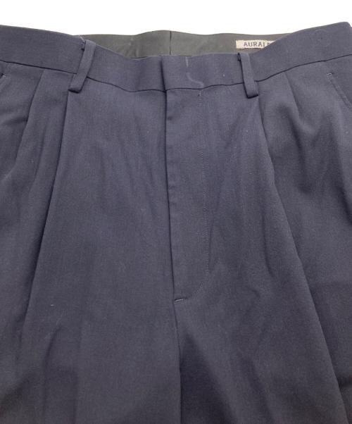 AURALEE（オーラリー）AURALEE (オーラリー) HARD TWIST SLACKS ネイビー サイズ:4の古着・服飾アイテム