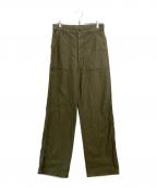 HYKEハイク）の古着「ベイカーパンツ」｜カーキ