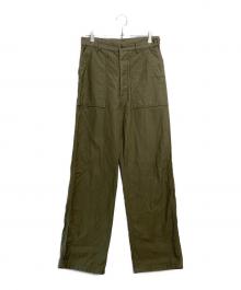 HYKE（ハイク）の古着「ベイカーパンツ」｜カーキ