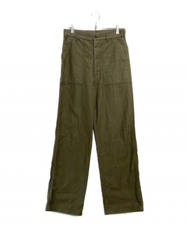 中古・古着通販】HYKE (ハイク) ベイカーパンツ カーキ サイズ:4