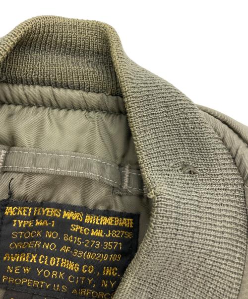 AVIREX（アヴィレックス）AVIREX (アヴィレックス) MA-1ジャケット カーキ サイズ:Mの古着・服飾アイテム