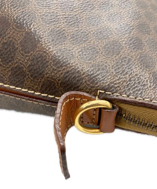 CELINE（セリーヌ）CELINE (セリーヌ) [OLD]マカダム柄ハンドバッグ ベージュの古着・服飾アイテム