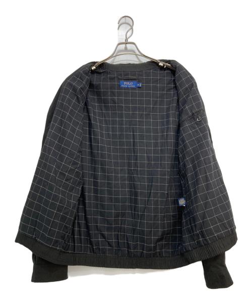 POLO RALPH LAUREN（ポロ・ラルフローレン）POLO RALPH LAUREN (ポロ・ラルフローレン) スイングトップ ブラック サイズ:Mの古着・服飾アイテム