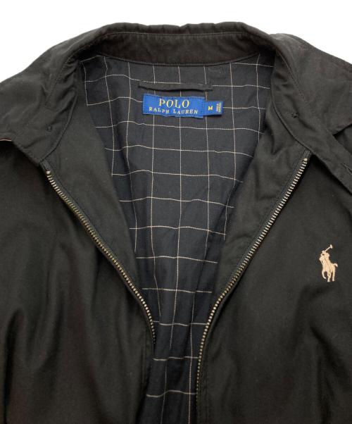 POLO RALPH LAUREN（ポロ・ラルフローレン）POLO RALPH LAUREN (ポロ・ラルフローレン) スイングトップ ブラック サイズ:Mの古着・服飾アイテム