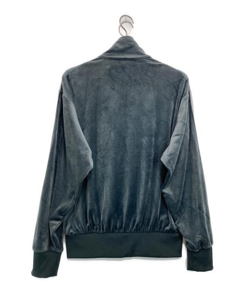 adidas（アディダス）adidas (アディダス) ファイヤーバード トラックトップ ベロア グレー サイズ:Mの古着・服飾アイテム