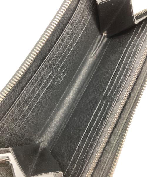 LOUIS VUITTON（ルイ ヴィトン）LOUIS VUITTON (ルイ ヴィトン) タイガ ジッピー ドラゴンヌ/L型ファスナー長財布  ブラックの古着・服飾アイテム