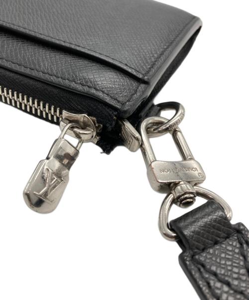 LOUIS VUITTON（ルイ ヴィトン）LOUIS VUITTON (ルイ ヴィトン) タイガ ジッピー ドラゴンヌ/L型ファスナー長財布  ブラックの古着・服飾アイテム