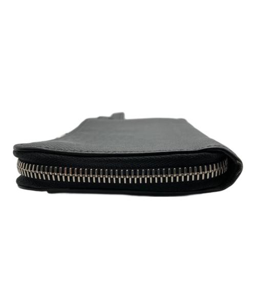 LOUIS VUITTON（ルイ ヴィトン）LOUIS VUITTON (ルイ ヴィトン) タイガ ジッピー ドラゴンヌ/L型ファスナー長財布  ブラックの古着・服飾アイテム