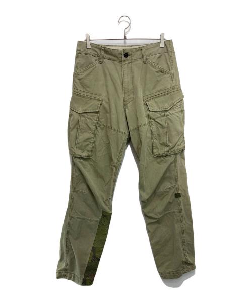 G-STAR RAW（ジースターロゥ）G-STAR RAW (ジースターロゥ) Rovic pst looseカーゴパンツ カーキ サイズ:78.5cmの古着・服飾アイテム