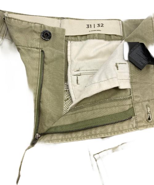 G-STAR RAW（ジースターロゥ）G-STAR RAW (ジースターロゥ) Rovic pst looseカーゴパンツ カーキ サイズ:78.5cmの古着・服飾アイテム