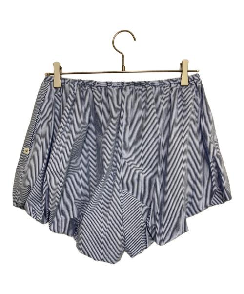 ETRE TOKYO（エトレトウキョウ）ETRE TOKYO (エトレトウキョウ) ストライプバルーンショートパンツ ブルー サイズ:S 未使用品の古着・服飾アイテム