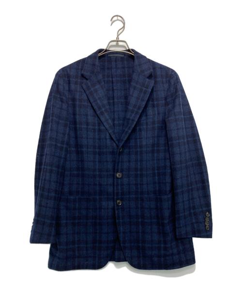 CARUSO（カルーゾ）CARUSO (カルーゾ) 3Bジャケット ネイビー サイズ:48の古着・服飾アイテム