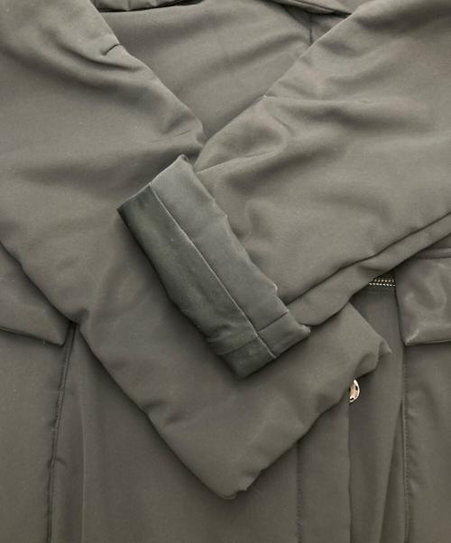 FOXEY NEWYORK（フォクシーニューヨーク）FOXEY NEWYORK (フォクシーニューヨーク) マルチWAY ストレッチ中綿ロングコート ブラック サイズ:38の古着・服飾アイテム