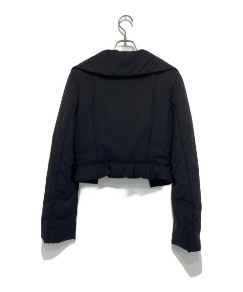 FOXEY NEWYORK（フォクシーニューヨーク）FOXEY NEWYORK (フォクシーニューヨーク) マルチWAY ストレッチ中綿ロングコート ブラック サイズ:38の古着・服飾アイテム