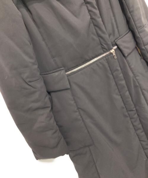 FOXEY NEWYORK（フォクシーニューヨーク）FOXEY NEWYORK (フォクシーニューヨーク) マルチWAY ストレッチ中綿ロングコート ブラック サイズ:38の古着・服飾アイテム