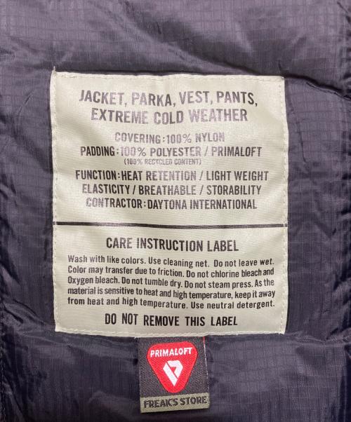 FREAK'S STORE（フリークスストア）FREAK'S STORE (フリークスストア) LEVEL7 プリマロフトジャケット ブラック サイズ:FREEの古着・服飾アイテム