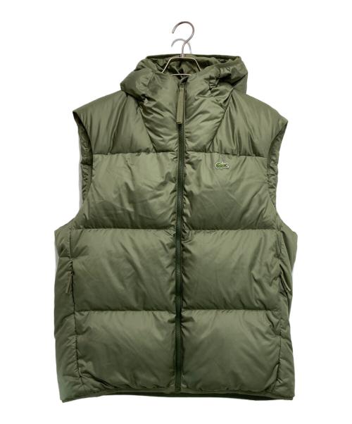 LACOSTE（ラコステ）LACOSTE (ラコステ) ダウンベスト グリーン サイズ:MLの古着・服飾アイテム