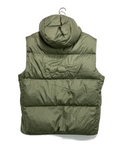 LACOSTE（ラコステ）LACOSTE (ラコステ) ダウンベスト グリーン サイズ:MLの古着・服飾アイテム