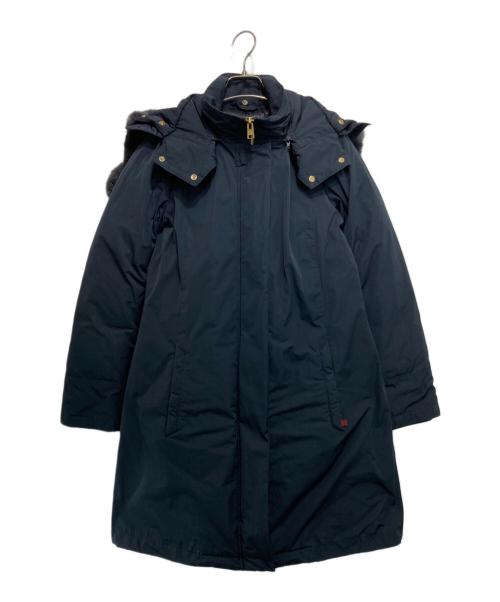 Spick and Span（スピックアンドスパン）Spick and Span (スピックアンドスパン) WOOLRICH (ウールリッチ) 「BOW BRIDGE」ダウンコート ネイビー サイズ:Sの古着・服飾アイテム