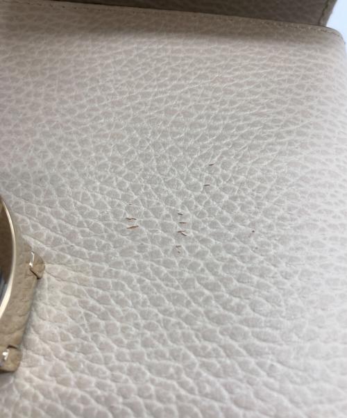 GUCCI（グッチ）GUCCI (グッチ) インターロッキングG チェーン ショルダーバッグ ベージュの古着・服飾アイテム