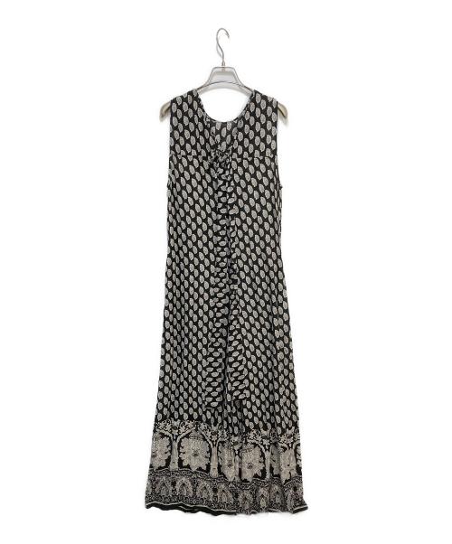 ne quittez pas（ヌキテパ）ne quittez pas (ヌキテパ) 総柄オールインワン ブラック サイズ:-の古着・服飾アイテム