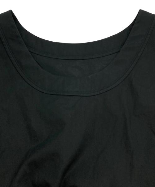 HERMES（エルメス）HERMES (エルメス) レザーベルトワンピース ブラック サイズ:36の古着・服飾アイテム