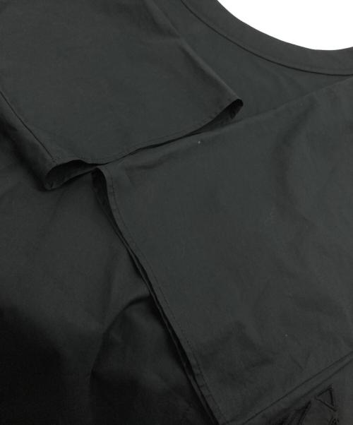 HERMES（エルメス）HERMES (エルメス) レザーベルトワンピース ブラック サイズ:36の古着・服飾アイテム