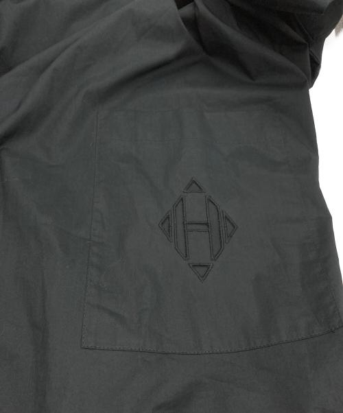 HERMES（エルメス）HERMES (エルメス) レザーベルトワンピース ブラック サイズ:36の古着・服飾アイテム