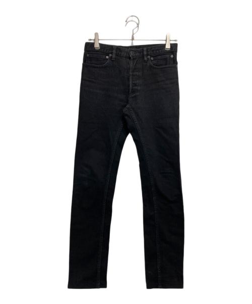 TAKAHIROMIYASHITA TheSoloIst.（タカヒロミヤシタ ザソロイスト）TAKAHIROMIYASHITA TheSoloIst. (タカヒロミヤシタ ザソロイスト) stretch slim tapered 6 pocket jean ブラック サイズ:29の古着・服飾アイテム