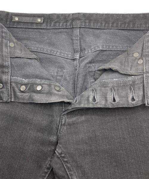 TAKAHIROMIYASHITA TheSoloIst.（タカヒロミヤシタ ザソロイスト）TAKAHIROMIYASHITA TheSoloIst. (タカヒロミヤシタ ザソロイスト) stretch slim tapered 6 pocket jean ブラック サイズ:29の古着・服飾アイテム