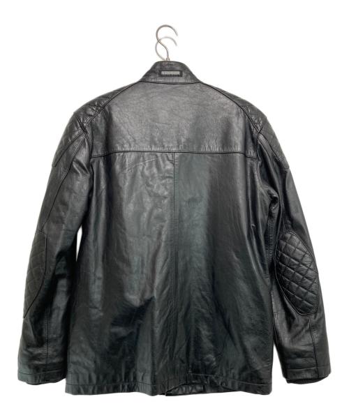 NEIGHBORHOOD（ネイバーフッド）NEIGHBORHOOD (ネイバーフッド) レザージャケット ブラック サイズ:Lの古着・服飾アイテム