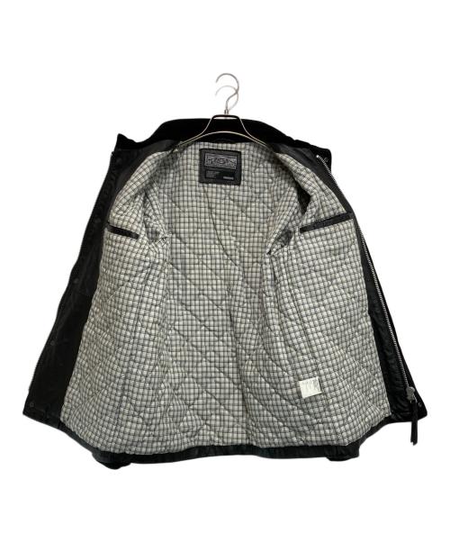 NEIGHBORHOOD（ネイバーフッド）NEIGHBORHOOD (ネイバーフッド) レザージャケット ブラック サイズ:Lの古着・服飾アイテム