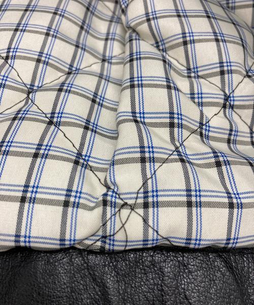 NEIGHBORHOOD（ネイバーフッド）NEIGHBORHOOD (ネイバーフッド) レザージャケット ブラック サイズ:Lの古着・服飾アイテム