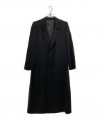 NO BRANDノーブランド）の古着「カシミヤチェスターコート」｜ブラック