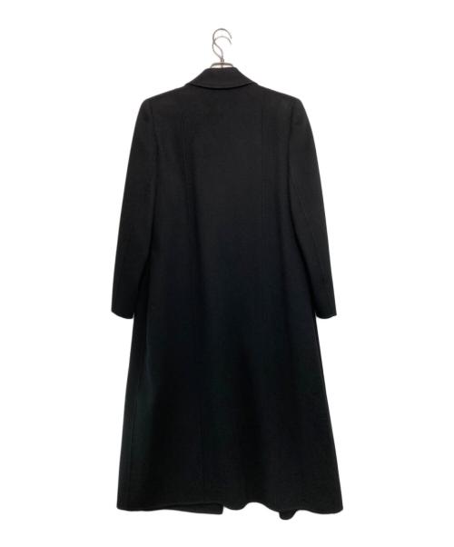 NO BRAND（ノーブランド）NO BRAND (ノーブランド) カシミヤチェスターコート ブラック サイズ:Mの古着・服飾アイテム