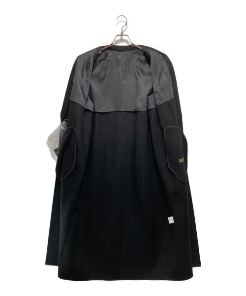 NO BRAND（ノーブランド）NO BRAND (ノーブランド) カシミヤチェスターコート ブラック サイズ:Mの古着・服飾アイテム