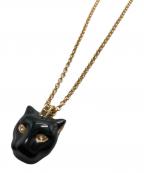 POLINA Firenzeポリーナ フィレンツェ）の古着「パンサーネックレス」｜ブラック