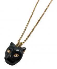 POLINA Firenze（ポリーナ フィレンツェ）の古着「パンサーネックレス」｜ブラック