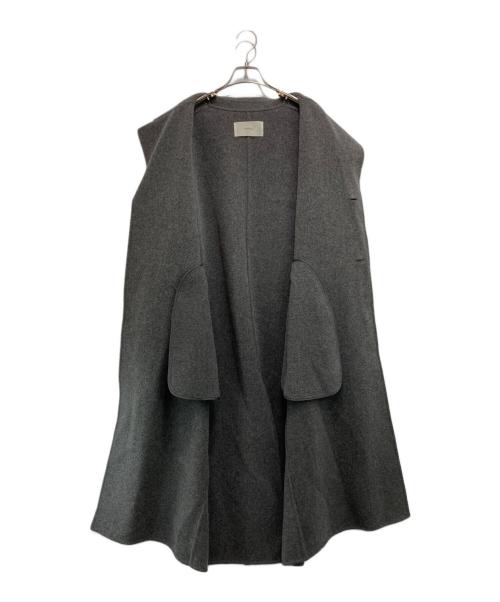 TODAYFUL（トゥデイフル）TODAYFUL (トゥデイフル) Wool Over Coat ウールオーバーコート グレー サイズ:36の古着・服飾アイテム