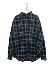THE SHINZONE×BEAUTY&YOUTH（ザ シンゾーン×ビューティーアンドユース）の古着「チェックシャツ」｜グレー
