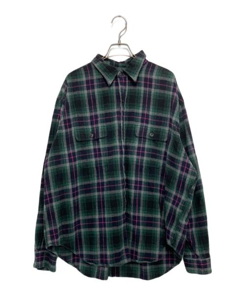 THE SHINZONE（ザ シンゾーン）THE SHINZONE (ザ シンゾーン) BEAUTY&YOUTH (ビューティーアンドユース) チェックシャツ グレー サイズ:Mの古着・服飾アイテム